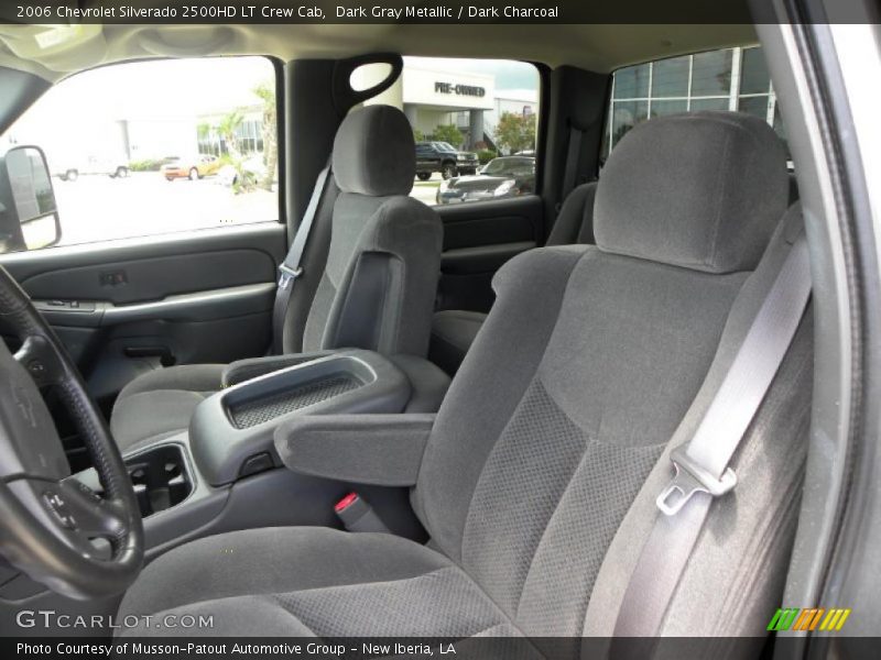 Dark Gray Metallic / Dark Charcoal 2006 Chevrolet Silverado 2500HD LT Crew Cab