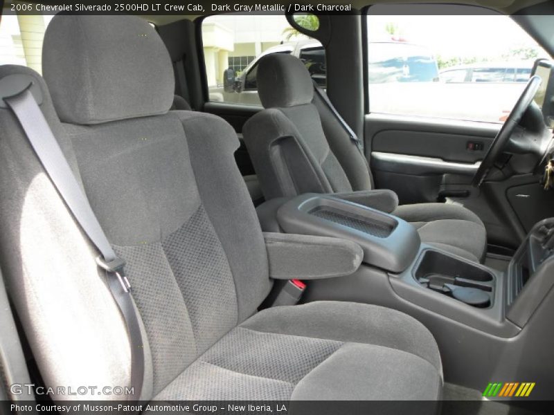 Dark Gray Metallic / Dark Charcoal 2006 Chevrolet Silverado 2500HD LT Crew Cab