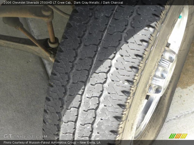 Dark Gray Metallic / Dark Charcoal 2006 Chevrolet Silverado 2500HD LT Crew Cab