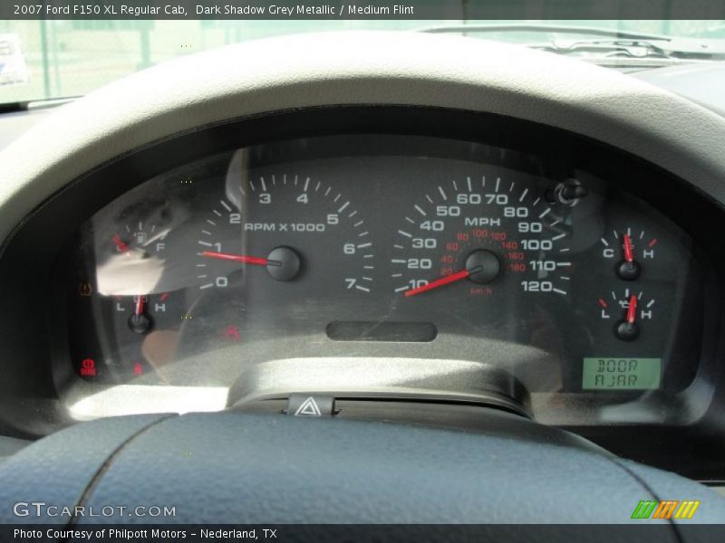 Dark Shadow Grey Metallic / Medium Flint 2007 Ford F150 XL Regular Cab