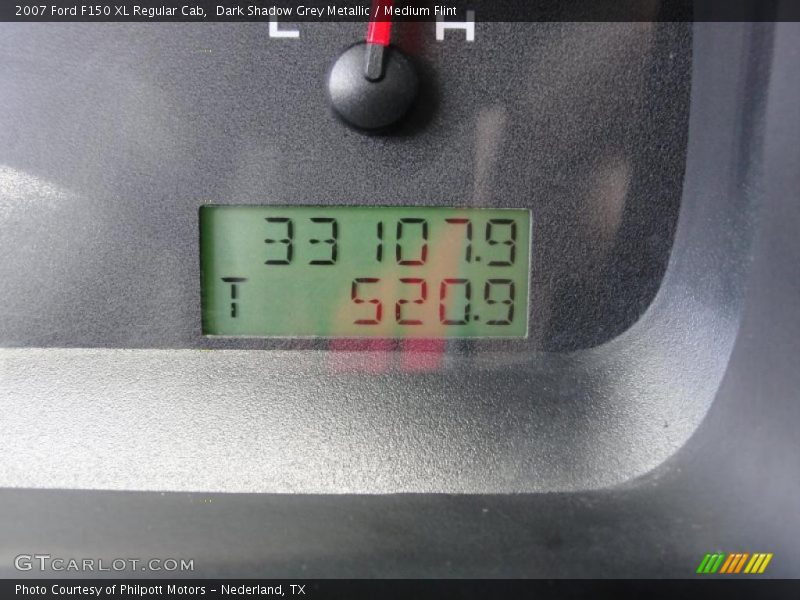 Dark Shadow Grey Metallic / Medium Flint 2007 Ford F150 XL Regular Cab