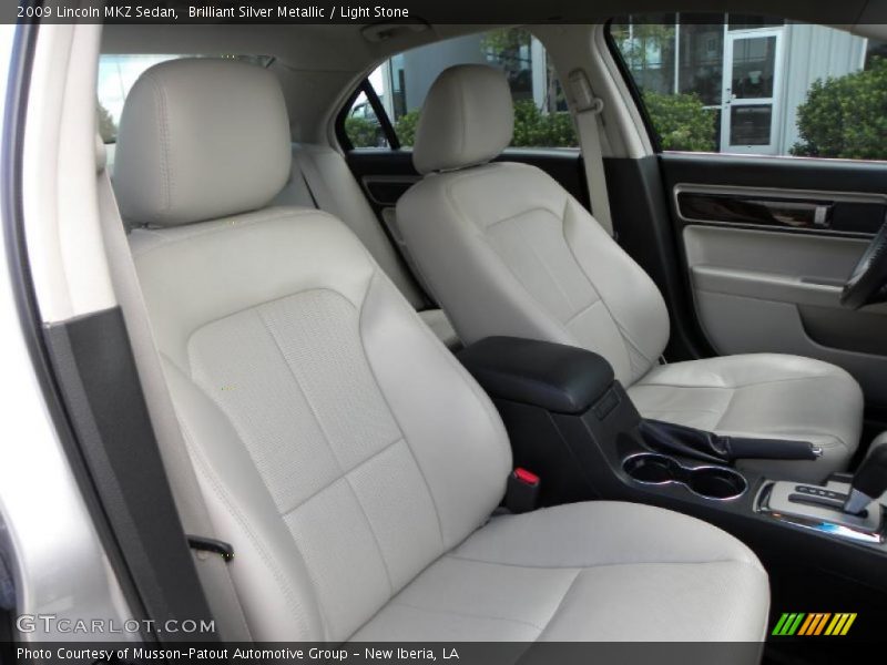 Brilliant Silver Metallic / Light Stone 2009 Lincoln MKZ Sedan