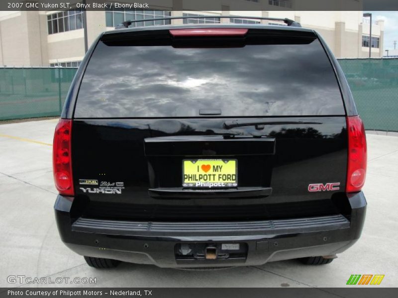 Onyx Black / Ebony Black 2007 GMC Yukon SLT