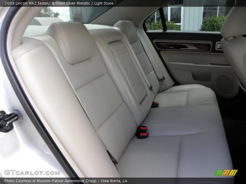 Brilliant Silver Metallic / Light Stone 2009 Lincoln MKZ Sedan