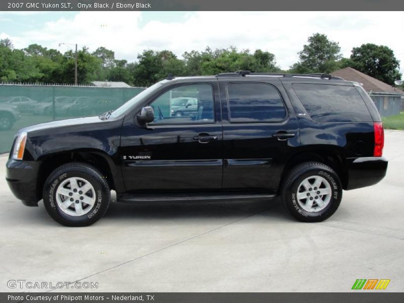 Onyx Black / Ebony Black 2007 GMC Yukon SLT