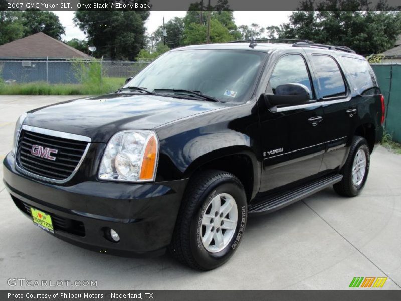 Onyx Black / Ebony Black 2007 GMC Yukon SLT