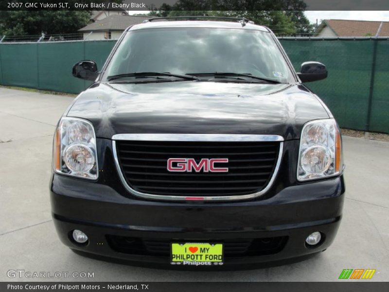 Onyx Black / Ebony Black 2007 GMC Yukon SLT