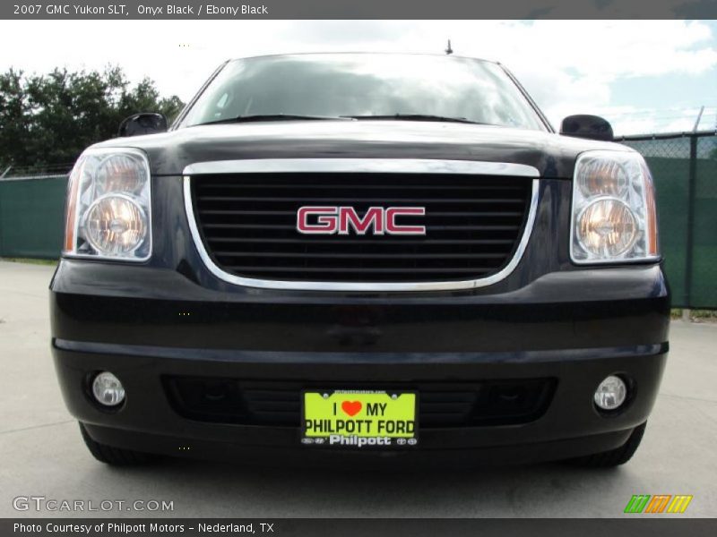 Onyx Black / Ebony Black 2007 GMC Yukon SLT