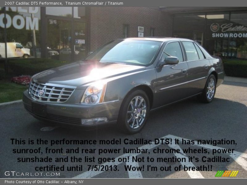 Titanium ChromaFlair / Titanium 2007 Cadillac DTS Performance