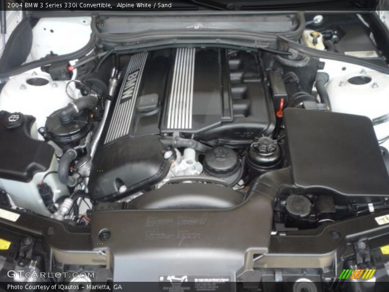 Alpine White / Sand 2004 BMW 3 Series 330i Convertible