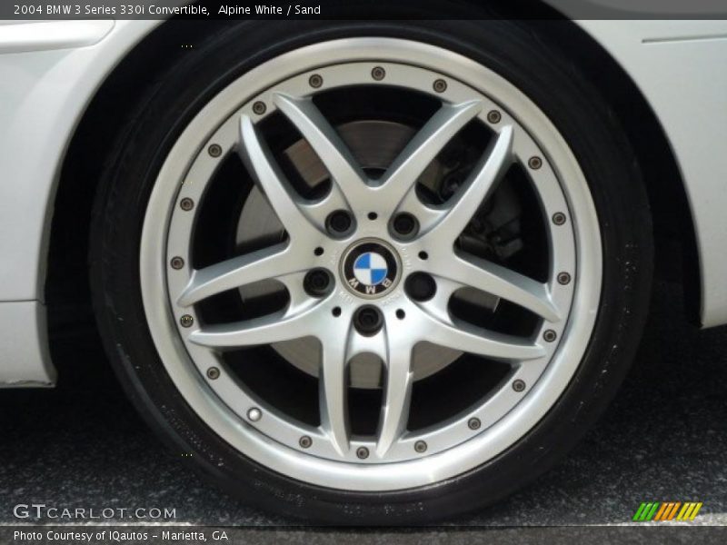 Alpine White / Sand 2004 BMW 3 Series 330i Convertible