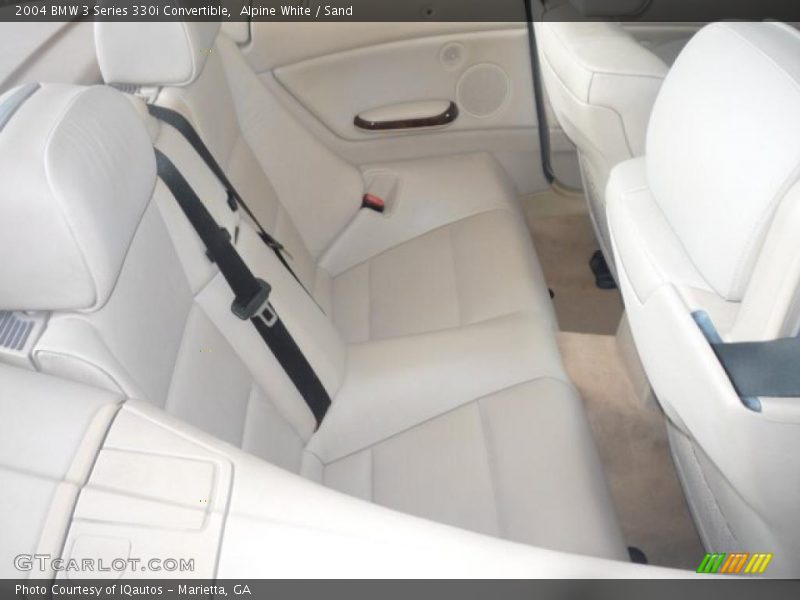 Alpine White / Sand 2004 BMW 3 Series 330i Convertible