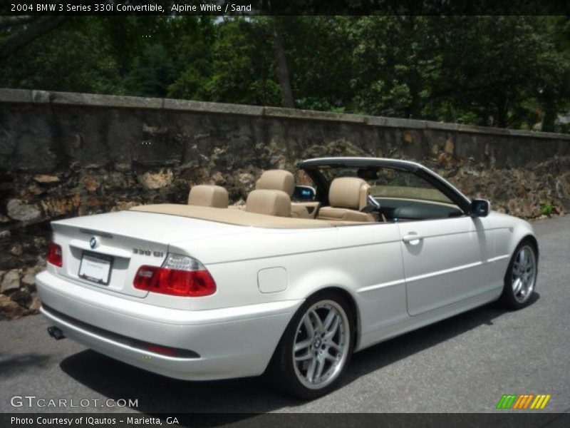 Alpine White / Sand 2004 BMW 3 Series 330i Convertible