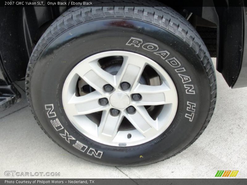 Onyx Black / Ebony Black 2007 GMC Yukon SLT