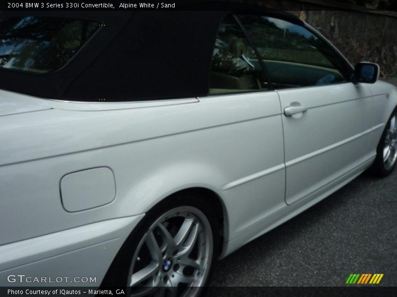 Alpine White / Sand 2004 BMW 3 Series 330i Convertible