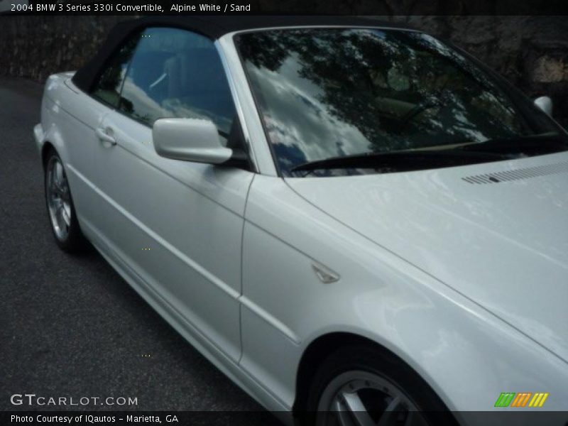 Alpine White / Sand 2004 BMW 3 Series 330i Convertible