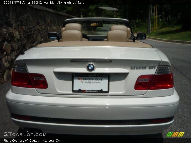Alpine White / Sand 2004 BMW 3 Series 330i Convertible