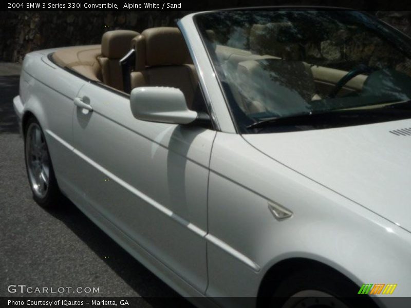 Alpine White / Sand 2004 BMW 3 Series 330i Convertible