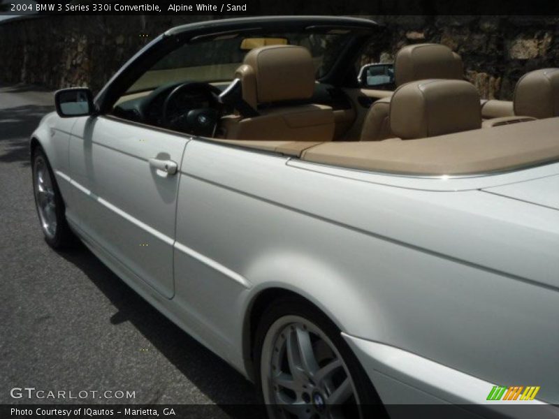 Alpine White / Sand 2004 BMW 3 Series 330i Convertible