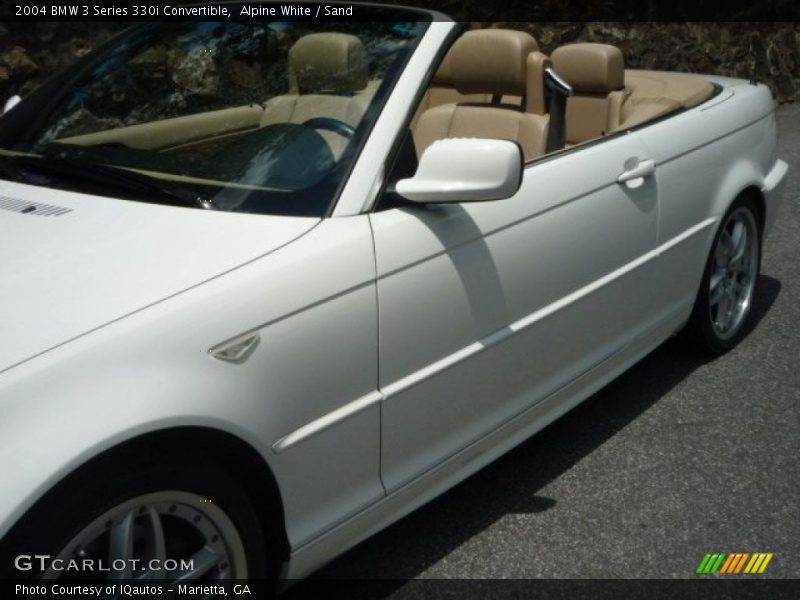 Alpine White / Sand 2004 BMW 3 Series 330i Convertible