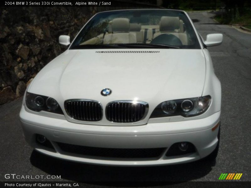 Alpine White / Sand 2004 BMW 3 Series 330i Convertible