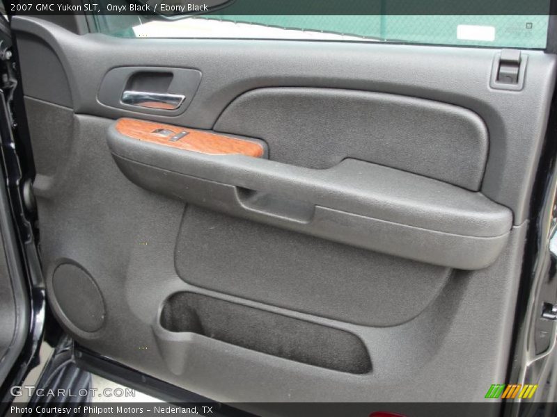 Onyx Black / Ebony Black 2007 GMC Yukon SLT