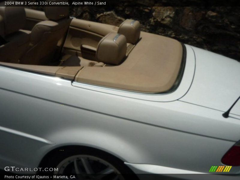 Alpine White / Sand 2004 BMW 3 Series 330i Convertible