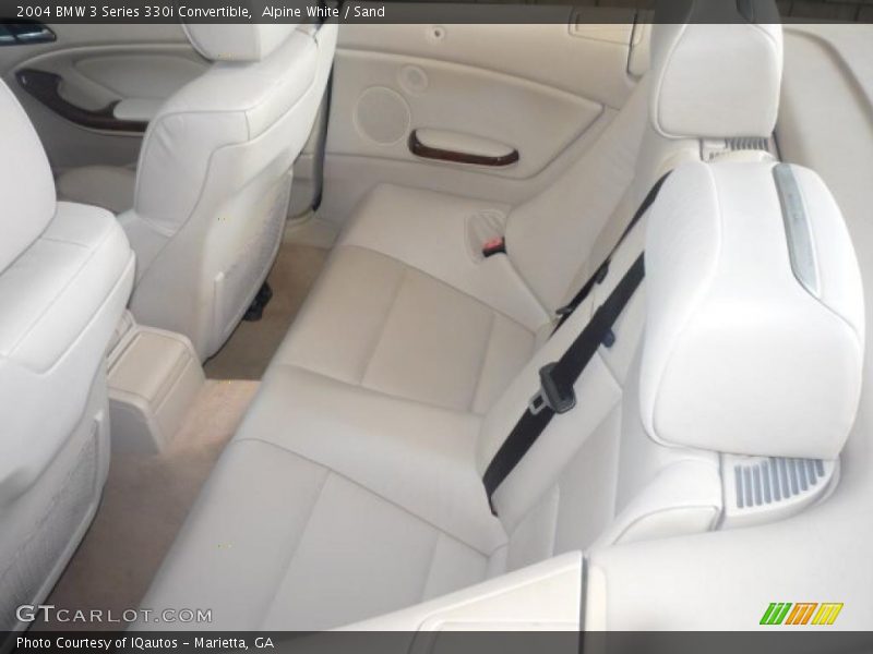 Alpine White / Sand 2004 BMW 3 Series 330i Convertible