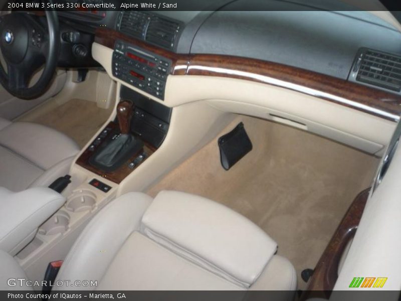 Alpine White / Sand 2004 BMW 3 Series 330i Convertible
