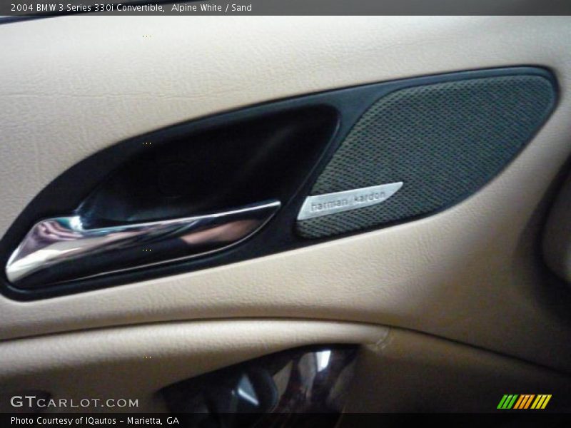Alpine White / Sand 2004 BMW 3 Series 330i Convertible