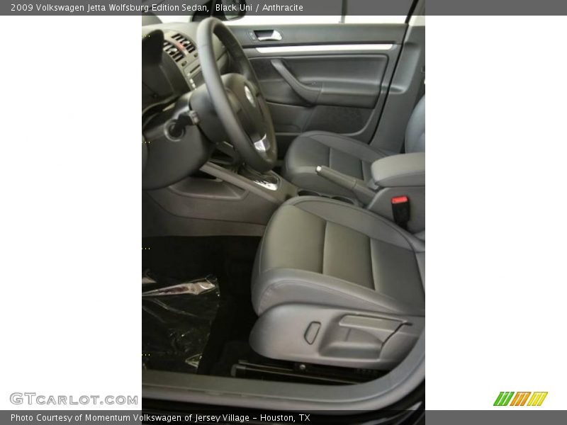 Black Uni / Anthracite 2009 Volkswagen Jetta Wolfsburg Edition Sedan