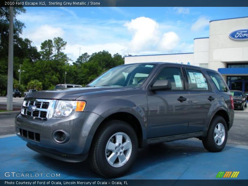 Sterling Grey Metallic / Stone 2010 Ford Escape XLS