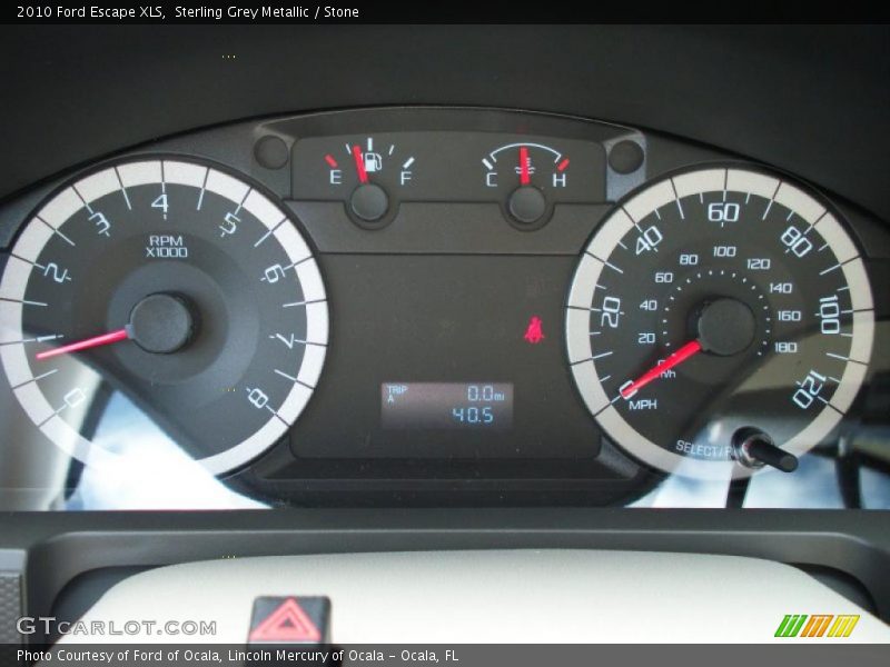 Sterling Grey Metallic / Stone 2010 Ford Escape XLS