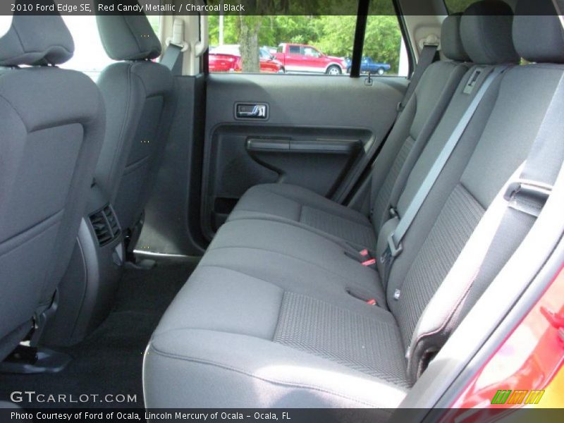Red Candy Metallic / Charcoal Black 2010 Ford Edge SE