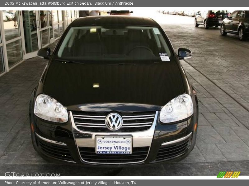 Black Uni / Anthracite 2009 Volkswagen Jetta Wolfsburg Edition Sedan
