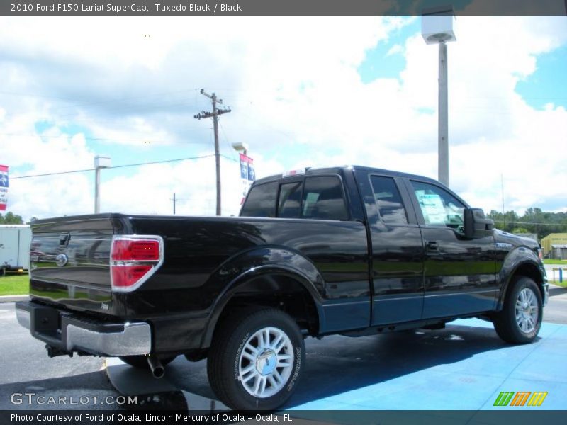 Tuxedo Black / Black 2010 Ford F150 Lariat SuperCab