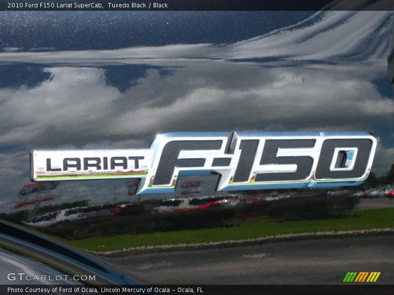 Tuxedo Black / Black 2010 Ford F150 Lariat SuperCab