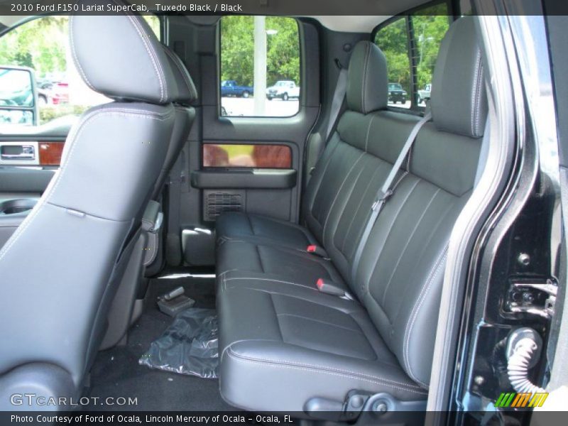 Tuxedo Black / Black 2010 Ford F150 Lariat SuperCab