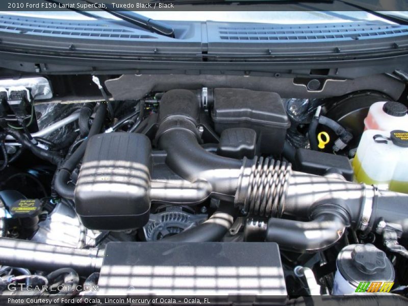 Tuxedo Black / Black 2010 Ford F150 Lariat SuperCab