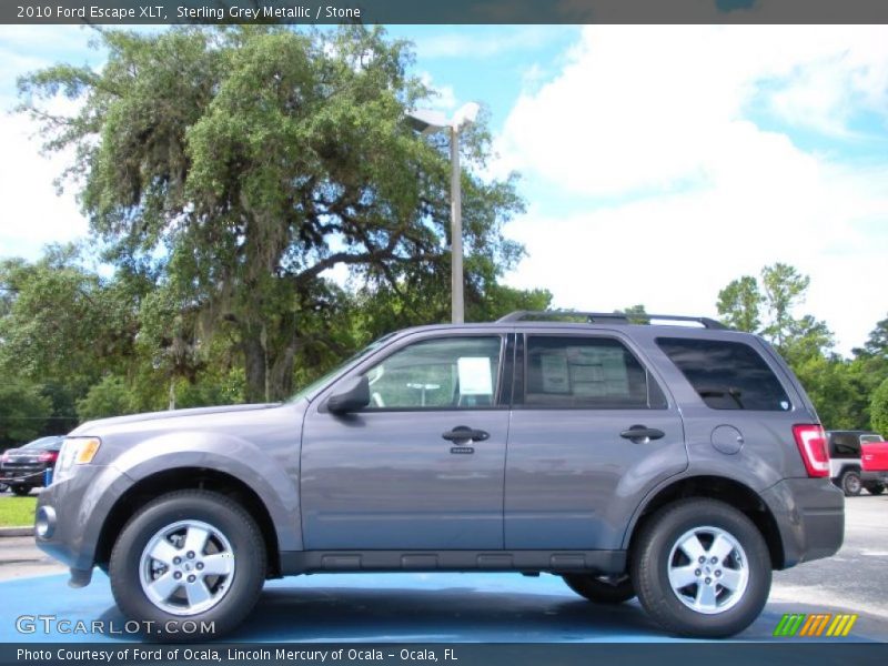 Sterling Grey Metallic / Stone 2010 Ford Escape XLT