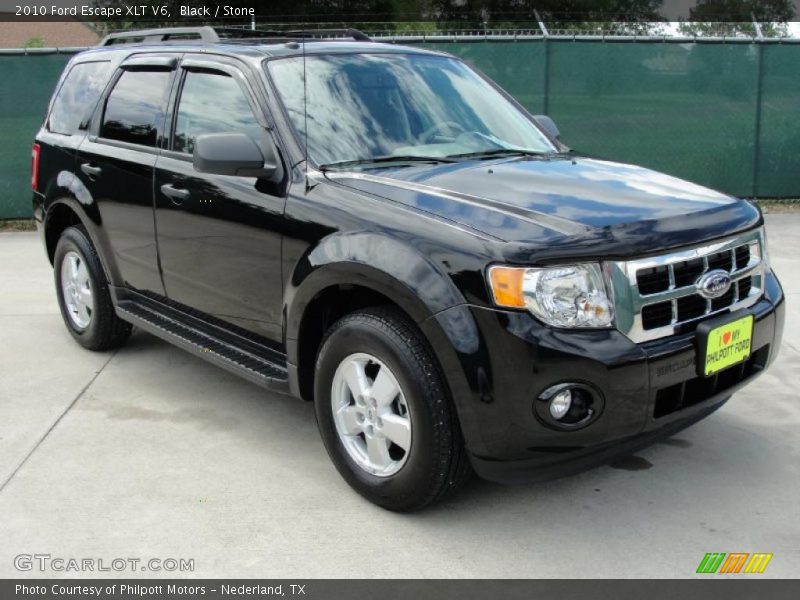 Black / Stone 2010 Ford Escape XLT V6