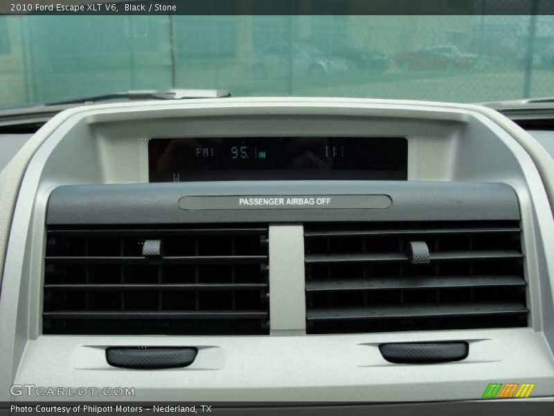 Black / Stone 2010 Ford Escape XLT V6