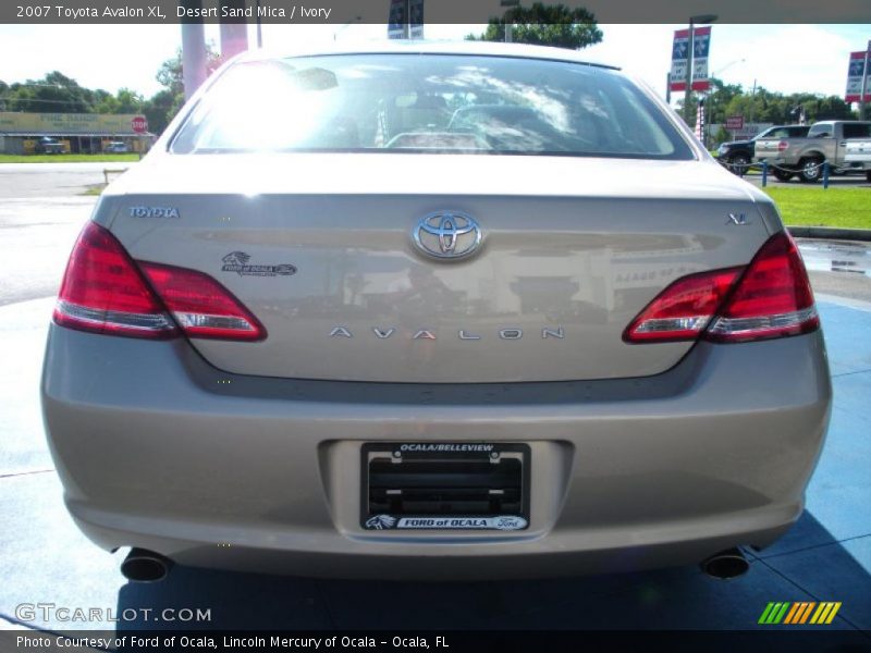 Desert Sand Mica / Ivory 2007 Toyota Avalon XL