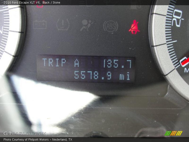 Black / Stone 2010 Ford Escape XLT V6