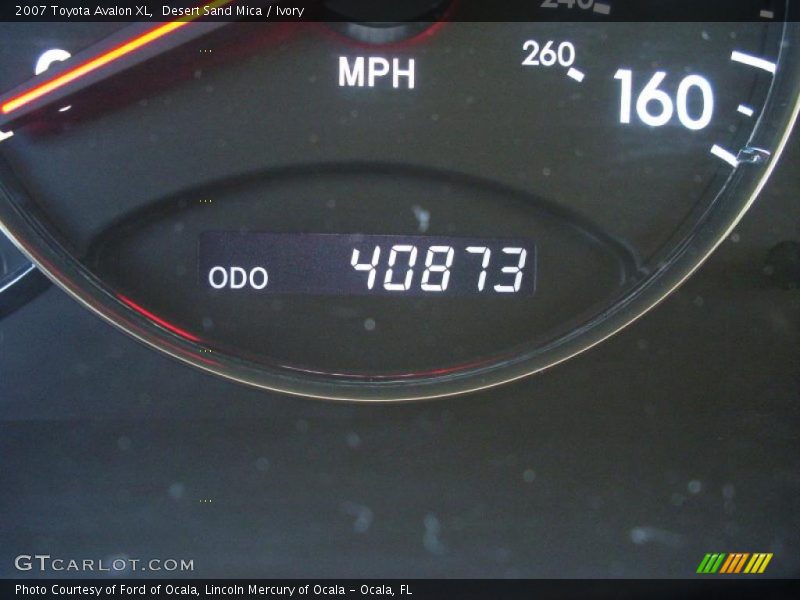 Desert Sand Mica / Ivory 2007 Toyota Avalon XL