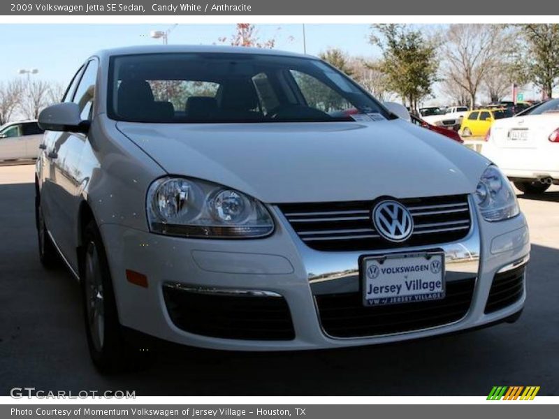 Candy White / Anthracite 2009 Volkswagen Jetta SE Sedan