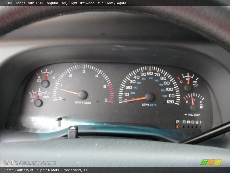 Light Driftwood Satin Glow / Agate 2000 Dodge Ram 1500 Regular Cab