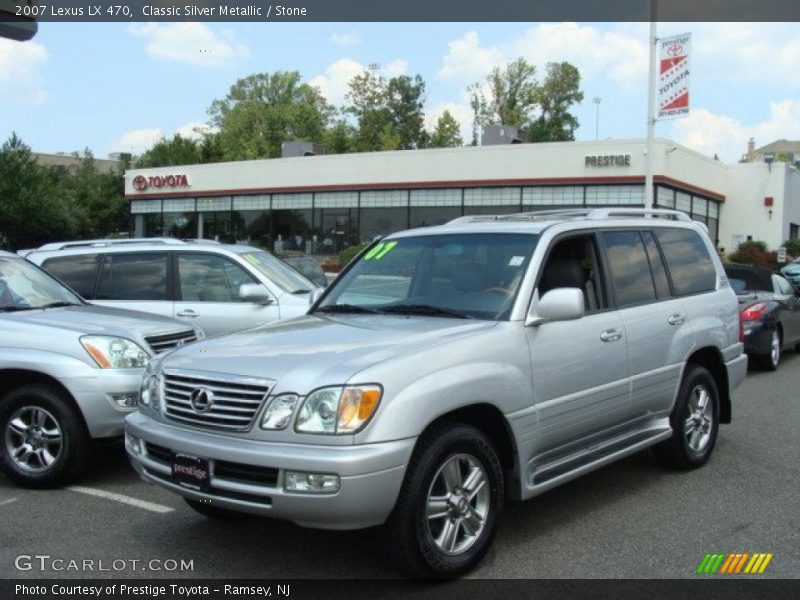 Classic Silver Metallic / Stone 2007 Lexus LX 470