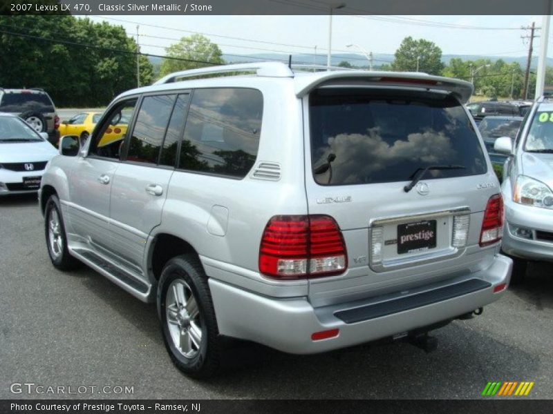 Classic Silver Metallic / Stone 2007 Lexus LX 470