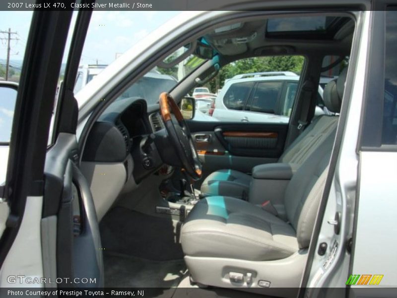Classic Silver Metallic / Stone 2007 Lexus LX 470
